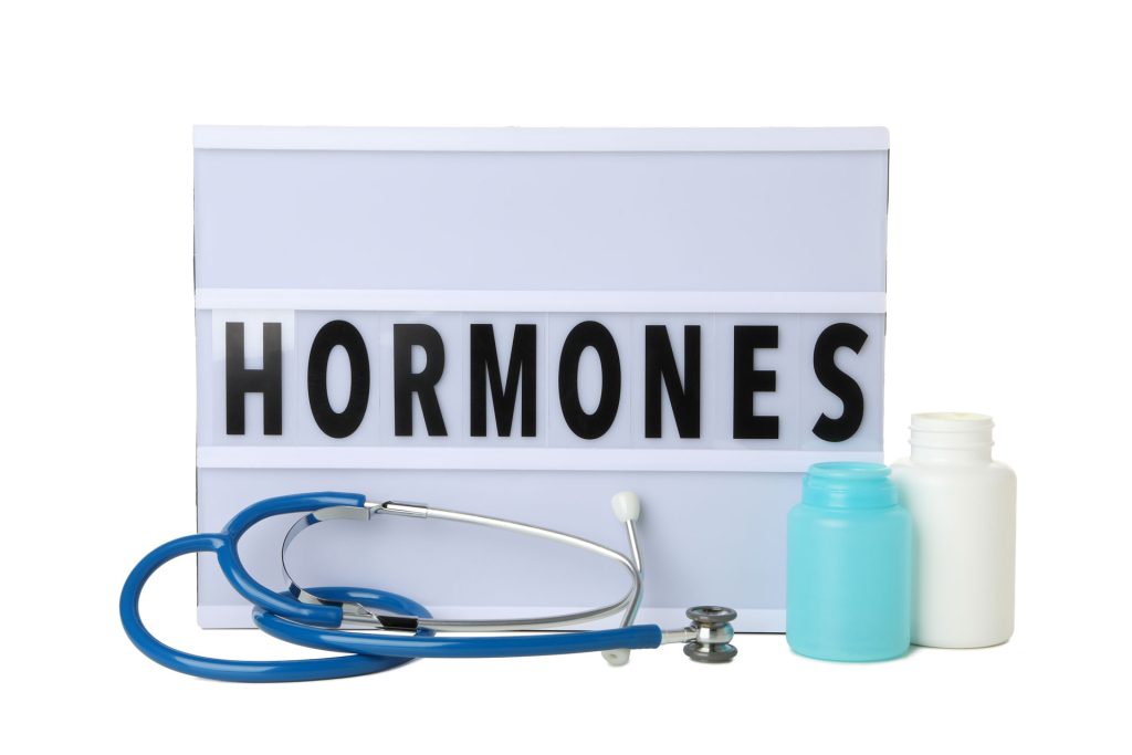 hormone balance concept.